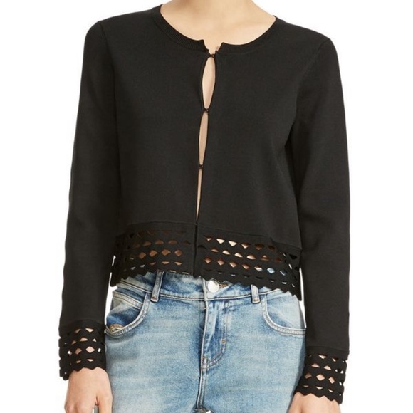 Maje Sweaters - [Maje] Marseille Cutout Cardigan